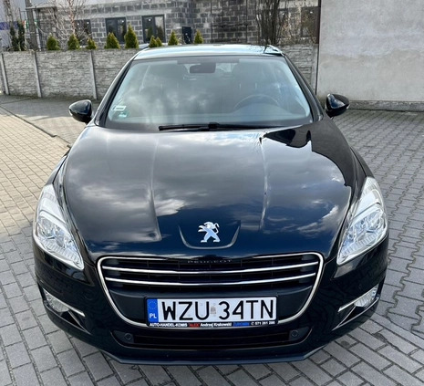 Peugeot 508 cena 27900 przebieg: 170000, rok produkcji 2012 z Cybinka małe 106